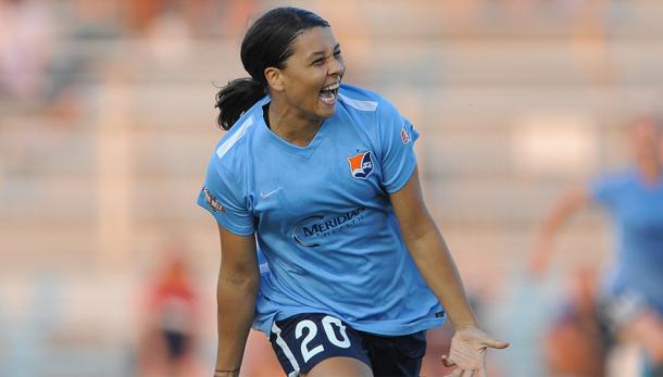 Sam Kerr is the name everyone will be looking for this weekend | Source: Once a Metro