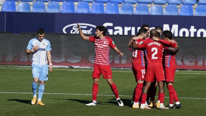 Imagen del partido donde el Málaga quedó eliminado de la Copa del Rey la pasada temporada / Fuente: Málaga CF