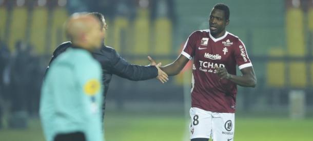 Na sua estreia, Diabaté balançou as redes duas vezes | Foto: Divulgação/Metz