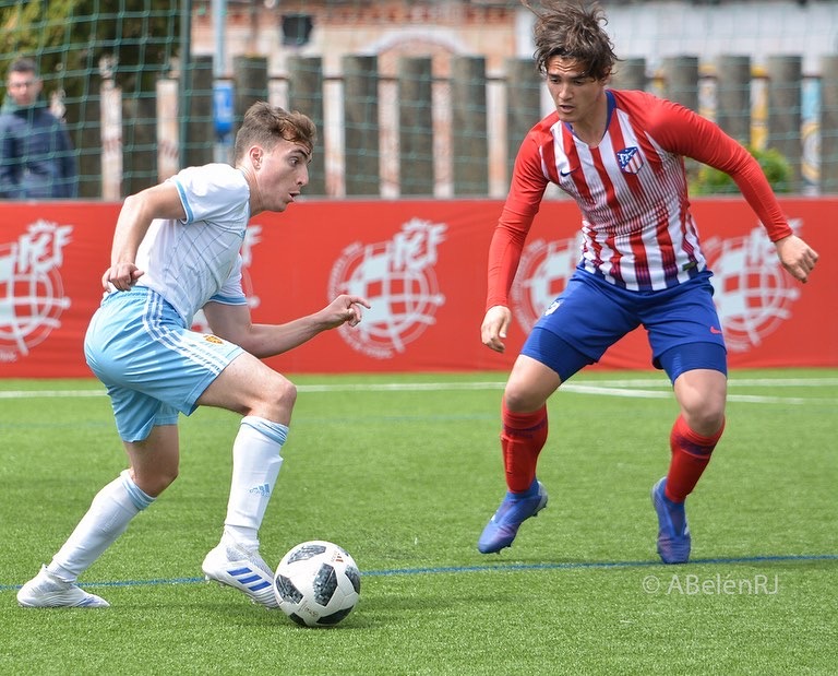 Instantánea de Nacho Alastuey durante su etapa en las categorías inferiores del Real Zaragoza | Fuente: @nachoalastuey10 (Instagram)