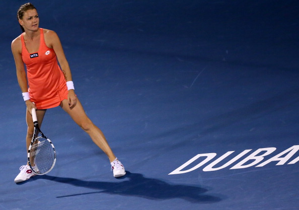 Radwanska pulls out | Photo courtesy of: Marwan Naamani (Getty Images)