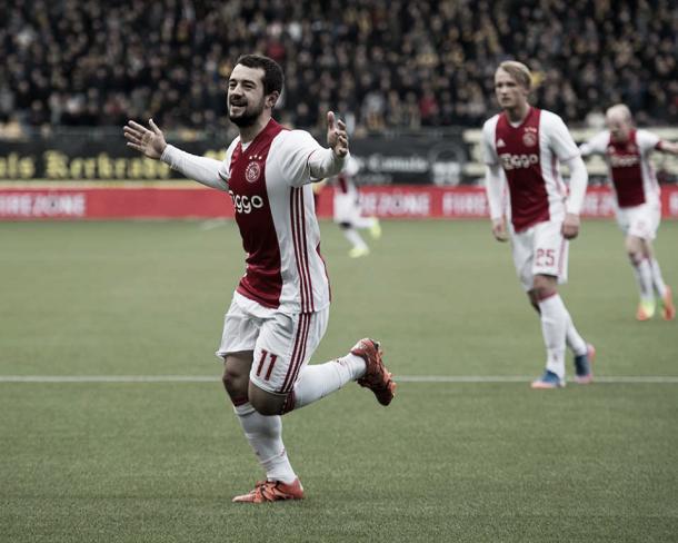 Los hijos de los dioses ratificando su mejor momento futbolístico (Foto: Ajax)