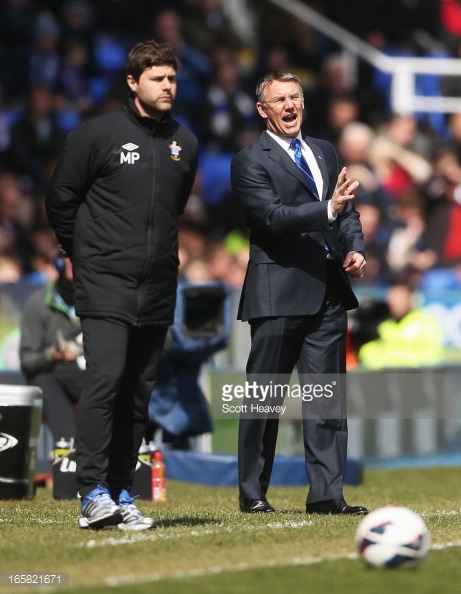 Adkins was replaced by an untested Pochettino. Photo: Getty