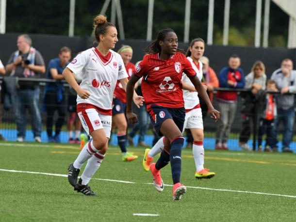 Ouleymata Sarr put on a great performance for Lille | Source: losc.fr