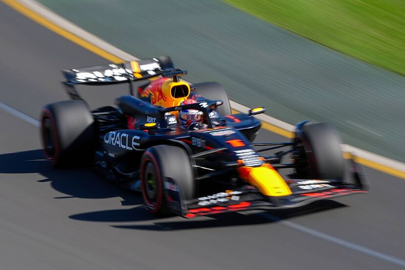 Max Verstappen en el GP de Australia. Foto: Marca