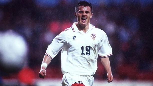 La gioia di Vlaovic nell'europeo del 96. Fonte: Getty Images.