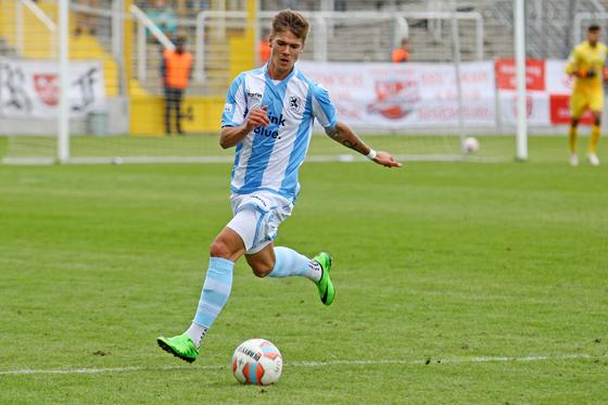 Helmbrecht pictured training with the U-19 squad | Photo: Bild