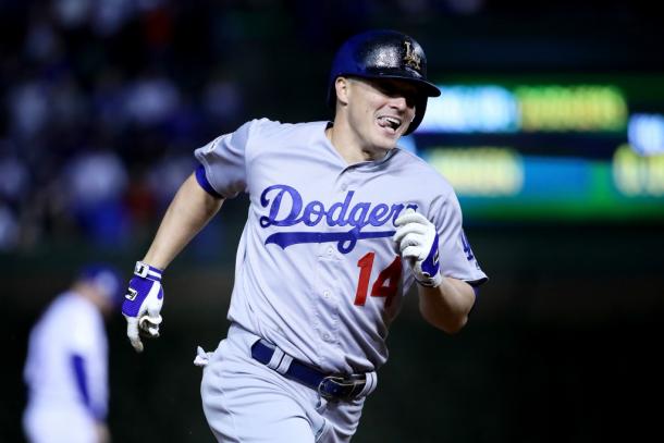 Hernandez' record-tying performance in Game 5 of the NLCS sent Los Angeles to the World Series/Photo: Jonathan Daniel/Getty Images