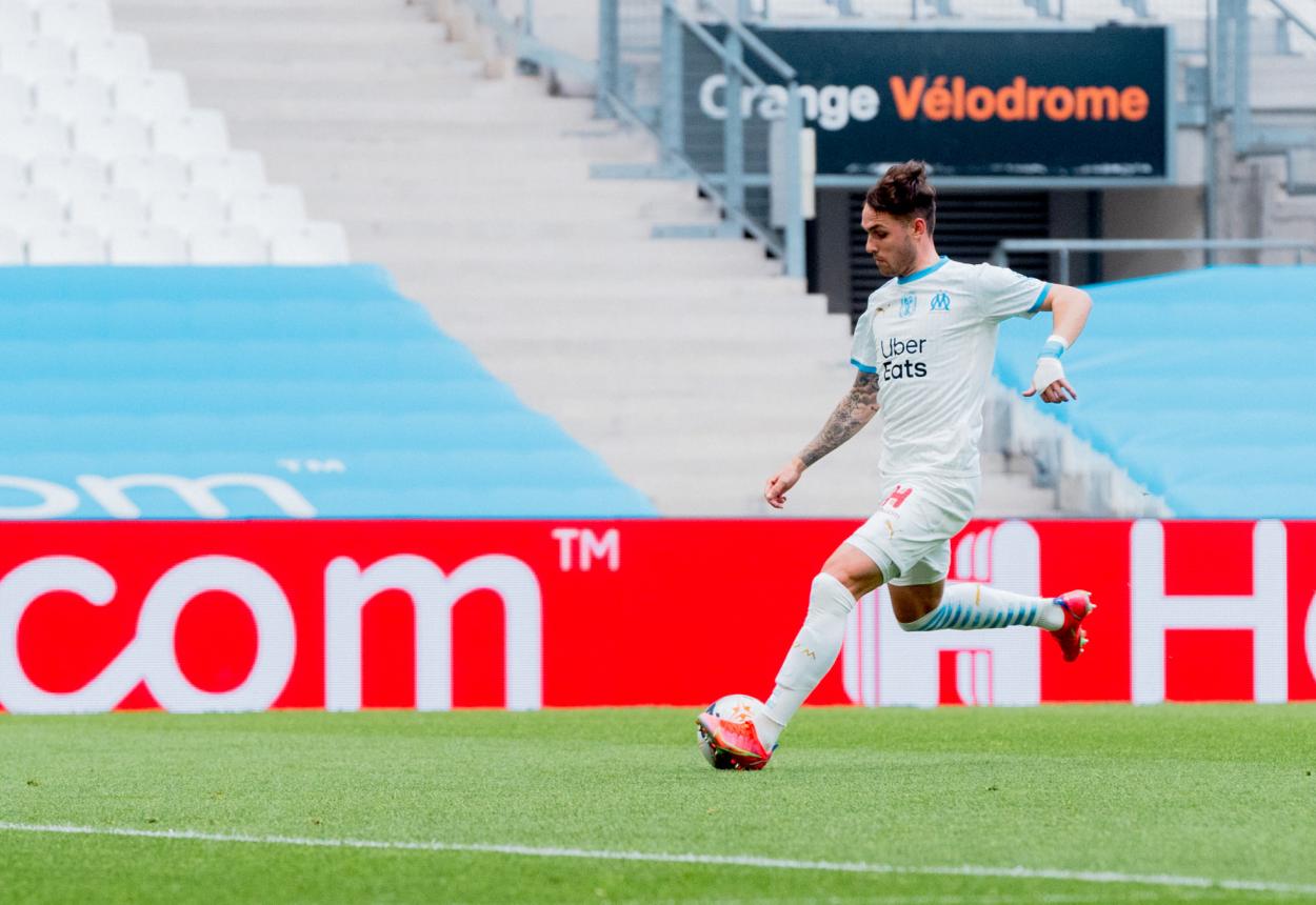 Lirola foi destaque na vitória do OM com dois gols marcados | Divulgação/OM