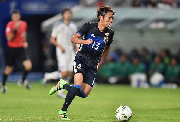 Kiyotake em ação pelo Japão (Foto: Atsushi Tomura/Getty Images)