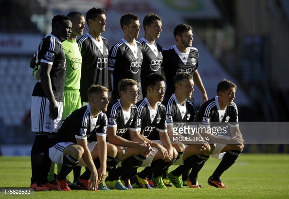 The side Southampton started their 2013/2014 pre-season with. Photo: Getty / Miguel Riopa