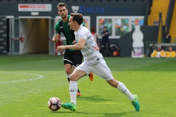 Kums in amichevole. Fonte: www.facebook.com/UdineseCalcio1896