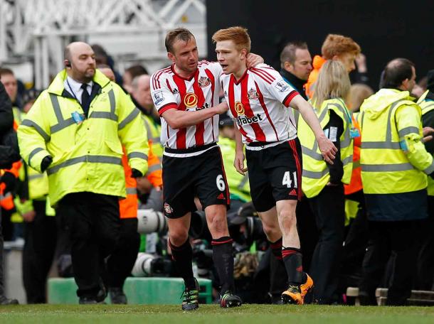 Duncan Watmore scored the third goal of the afternoon (Photo: Alan Walter: Reuters)