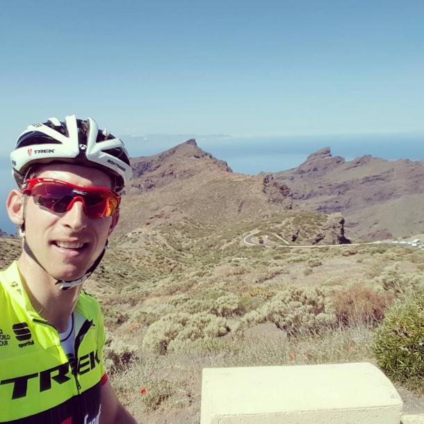 Mollema en el Teide | Fuente: Instagram @baukemollema