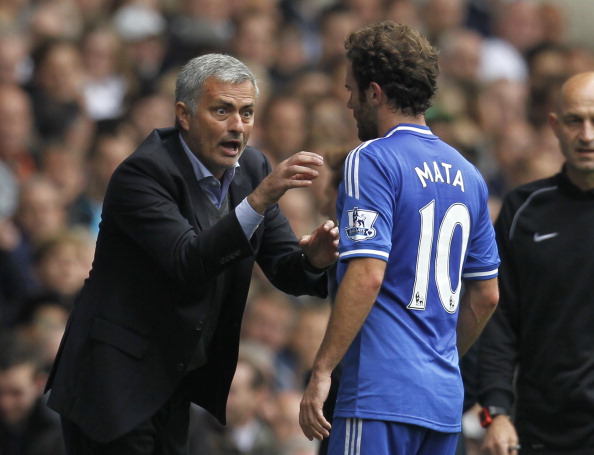 Juan Mata was forced out of Stamford Bridge by Jose Mourinho (photo:getty)