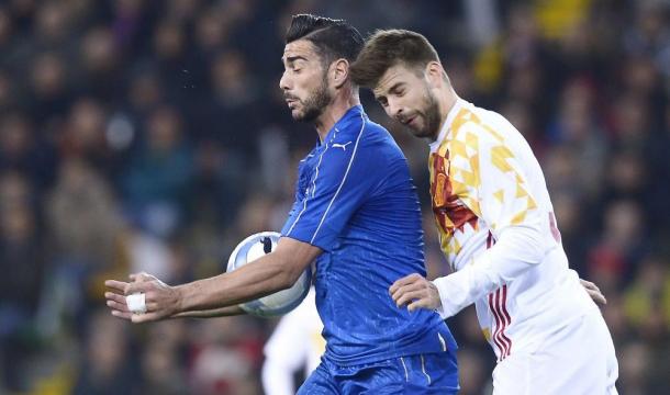 Pellé e Piqué - Foto: Getty images