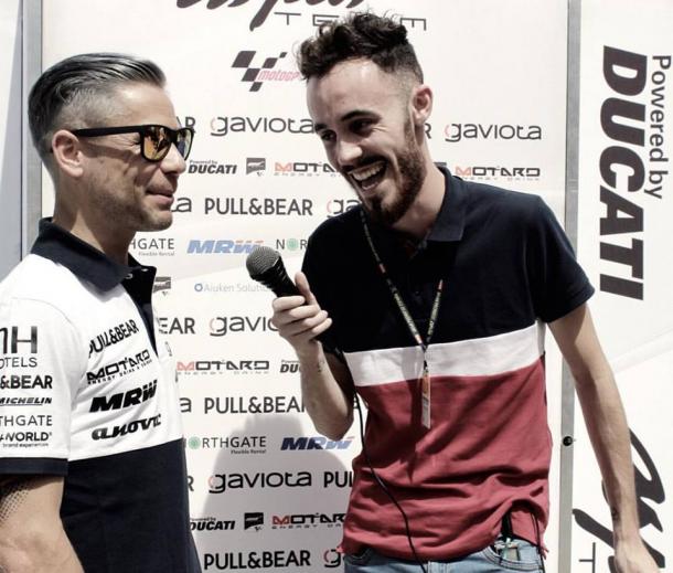 Álvaro Bautista entrevista por VAVEL Motor | Foto: Maria Polvillo González
