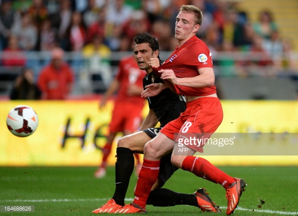 Jans is a regular for Luxembourg, and could be about to represent them in the biggest league in the world. Photo: Getty.