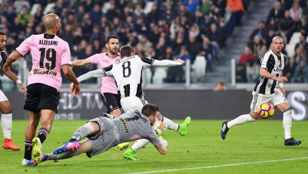 il gol decisivo della 'riserva' Claudio Marchisio
