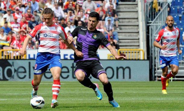 Último encuentro que jugaron ambos en Los Cármenes | Real Valladolid