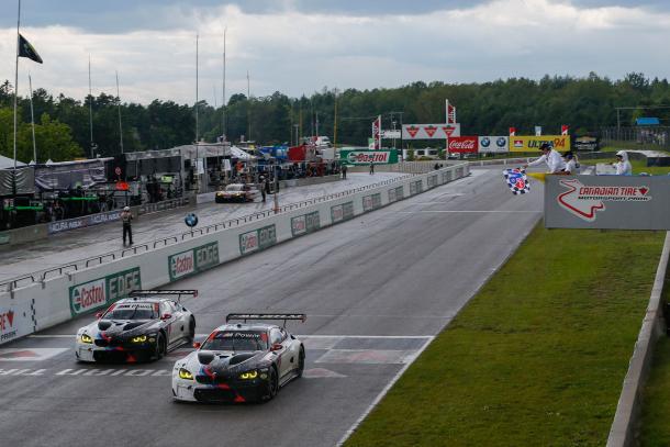 BMW com dobradinha na classe GTLM. (Foto: IMSA)