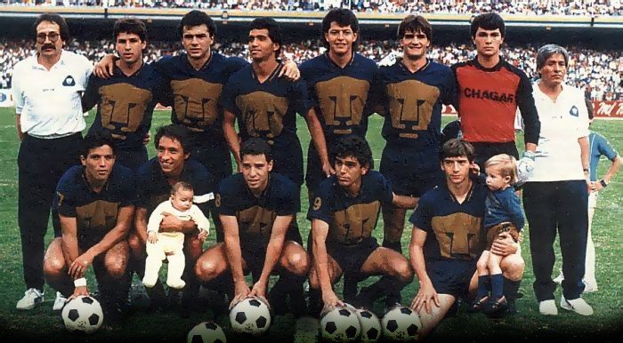 Equipo de Pumas 1989 | Foto: Vavel