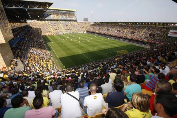 El Estadio de la Cerámica desde dentro | Foto: Villarreal CF