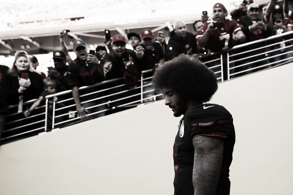 Will Colin Kaepernick get the start next week against the Bills? (Source: Ezra Shaw/Getty Images North America)