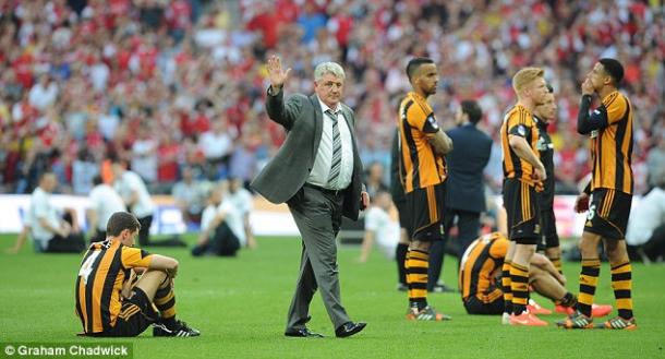 El Hull City cayó en la prórroga en Wembley. Foto: Graham Chadwick