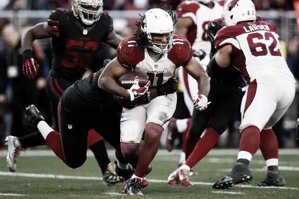 Larry Fitzgerald and the Arizona offense must have a big game against the 49ers (Source: Ezra Shaw/Getty Images North America)