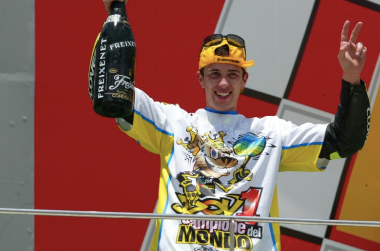 Dovizioso, campeón del mundo de 125cc en 2004 / foto: motogp.com