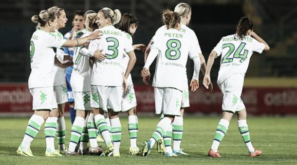 Wolfsburg have been outstanding throughout the competition so far. (Photo: VfL Wolfsburg Frauen)