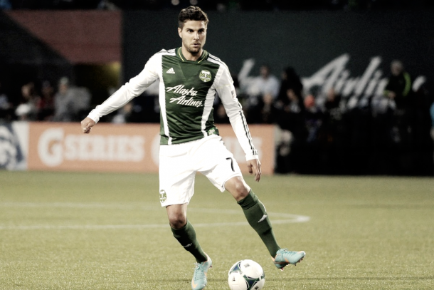 Sal Zizzo with the Portland Timbers. | Photo: USA TODAY Sports Images