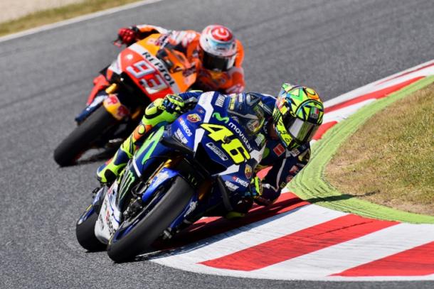 Great battle on track between Rossi and Marquez - www.auto.ndtv.com
