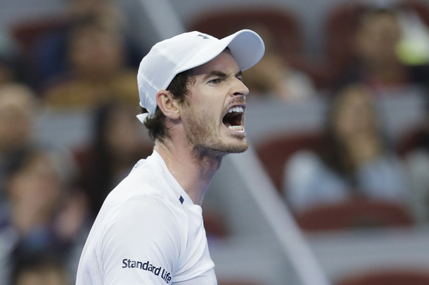 Murray's frustrations were clear (Photo by Lintao Zhang/Getty Images)