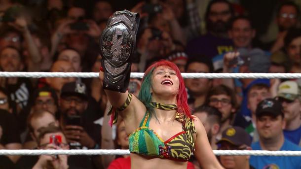 Your NEW NXT Women's Champion...(Credit: WWE.com)