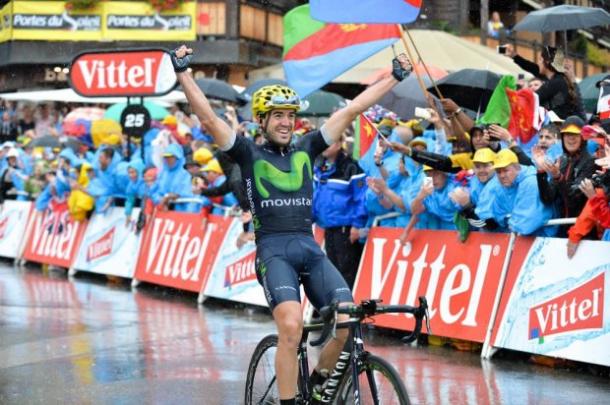 La única alegría española vino de Ion Izagirre | Foto: Tour de Francia
