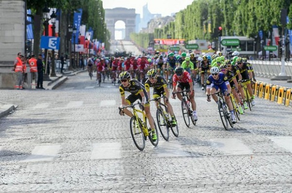 El Direct Energie trabaja para Coquard pero éste se queda / Fuente: Tour de Francia