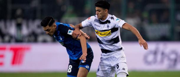 Amiri y Dahoud, goleadores en el partido | Foto: Hoffenheim