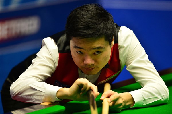 Ding possesses impeccable concentration (photo: Live Snooker)