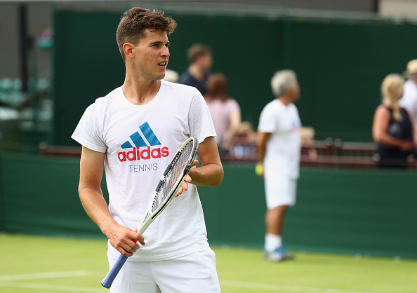 Dominic Thiem at Wimbledon (Photo: Julian Finney/Getty Images)