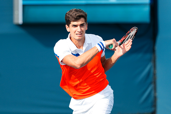 Pierre-Hugues Herbert in doubles action at the Western & Southern Open (Photo: Joe Robbins/Getty Images)