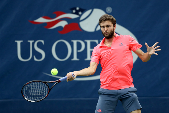 Gilles Simon during the US Open (Photo: Elsa/Getty Images)