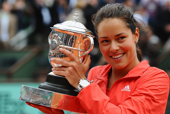 Ana Ivanovic in 2008 after winning the French Open (Photo: Liewig Christian/Getty Images)