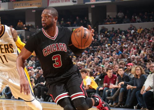 Wade in azione - @chicagobulls Twitter