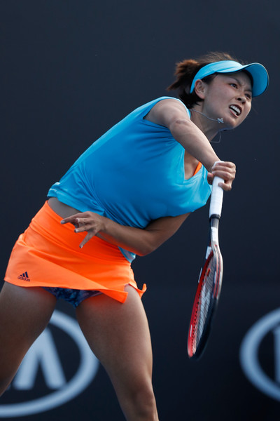 Peng Shuai was in great form today | Photo: Jack Thomas/Getty Images AsiaPac