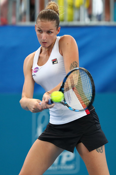 Karolina Pliskova in action | Photo: Chris Hyde/Getty Images AsiaPac
