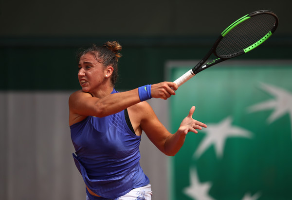 Sara Sorribes Tormo in action | Photo: Julian Finney/Getty Images Europe