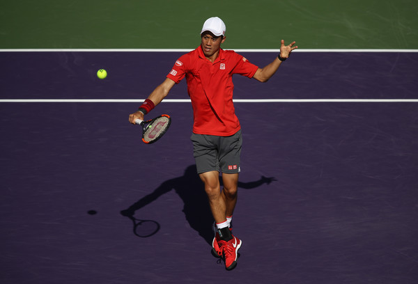 Nishikori's last appearance was at the Miami Open in March (Photo: Julian Finney/Getty Images North America)