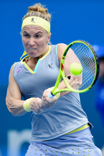 Svetlana Kuznetsova fell despite a tough fight | Photo: Brett Hemmings/Getty Images AsiaPac